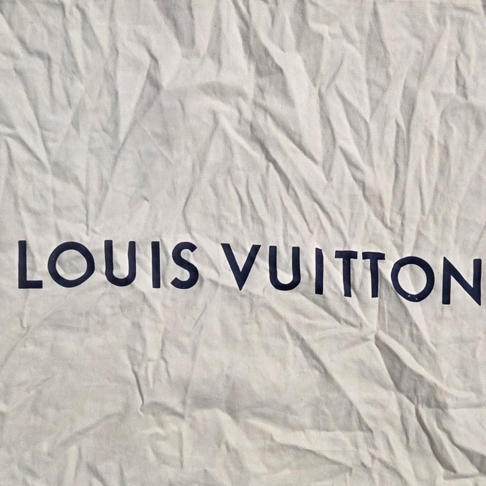 Louis Vuitton Large Cream Cotton Dust Bag for Handbags‎ Luggage 28x39